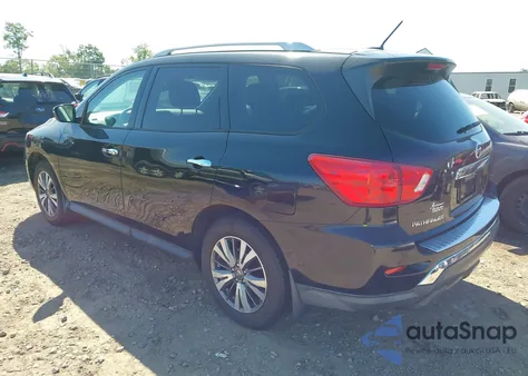 2017 Nissan Pathfinder S z USA, uszkodzony, nr VIN 5N1DR2MN1HC609144